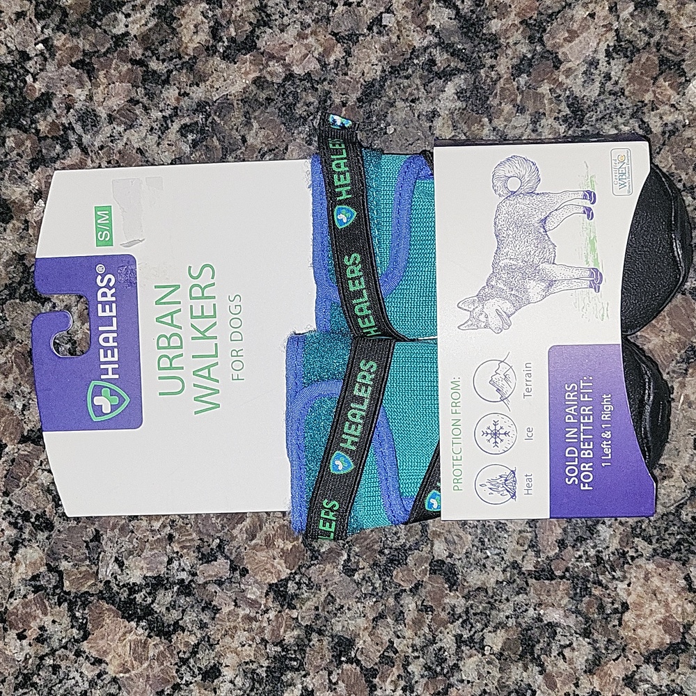 Healer Urban Walker Small/ medium for dogs shoes sold in pairs 1 left & 1 right